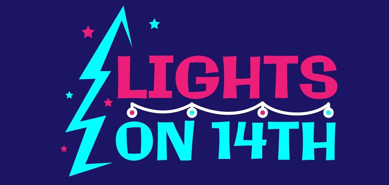 Lights On 14th logo